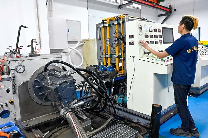 Guangzhou Tieqi Construction Machinery Co., Ltd. linha de produção do fabricante