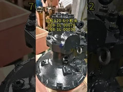 Comatsu 120-6 bomba hidráulica de cabeça pequena 708-1L-00070 708-1L-00032
