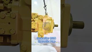 Bomba Hidráulica CAT 320B | Exibição de peças de pré-montagem ?️#hydraulicpump #cat #assemblyprocess
