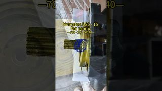 Remanufatura da bomba de ventilador Komatsu D85 - 15 em nível de restauração de precisão