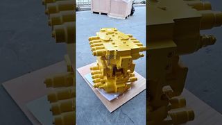 ? Conjunto completo de válvula de controle Komatsu PC2000-8 enviado | Ajuste padrão original ✅ #komatsu #controlvalve