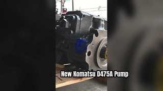 Bomba Komatsu D475A-5 D475A-5A 708-2G-00060 | Bomba de pistão 7082G00060 principal