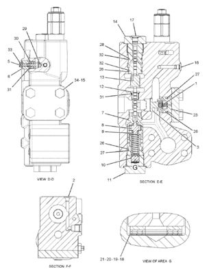 TQCAT 455-2663 424-937 Main Control Valve 349E 349F 352 Mining Construction Demolition Engineering Machinery Parts