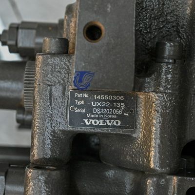 EC135B EC140B válvula hidráulica de escavadeira, VOE14550306 Volvo Peças sobressalentes de escavadeira