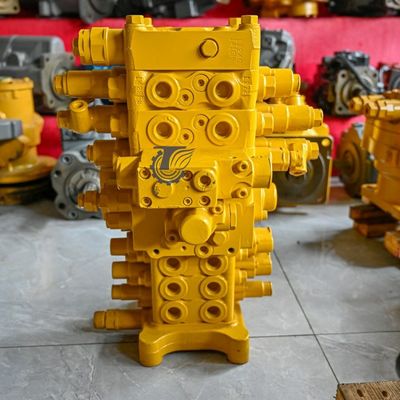 PC160LC-7 PC160-7 Válvula de controlo Excavadora Komatsu, 723-57-16100 Excavadora Partes principais