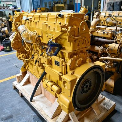 Motor de escavadeira industrial cor amarela durável para TQ C15