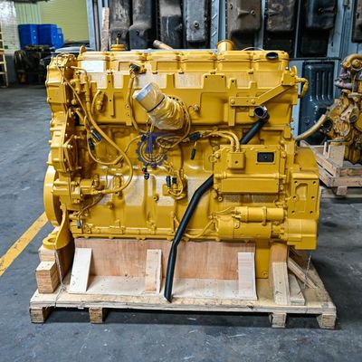 Motor de escavadeira industrial cor amarela durável para TQ C15