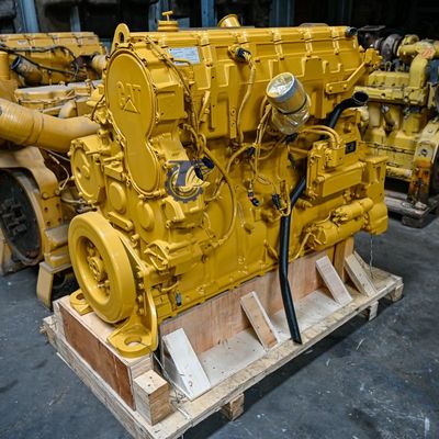 Motor de escavadeira industrial cor amarela durável para TQ C15