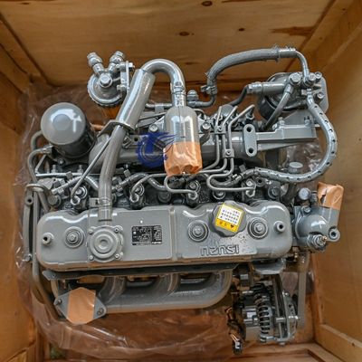 Motor Isuzu 4JG1 durável, quatro ciclos, motor refrigerado a água