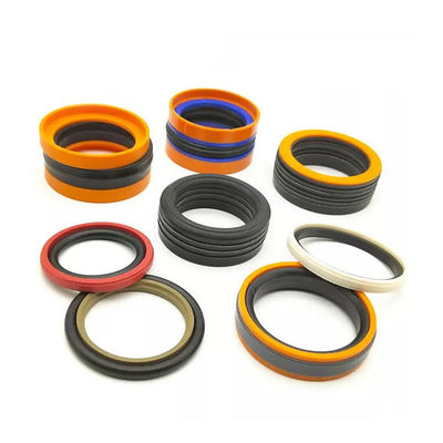 Kit de reparo hidráulico de pistão de cilindro limpador prático de PU multicolorido