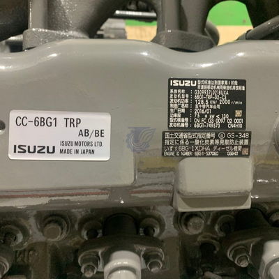 Reunião do motor diesel Isuzu 6BG1 6BG1T para Hitachi Zx200 ZX210 ZX230