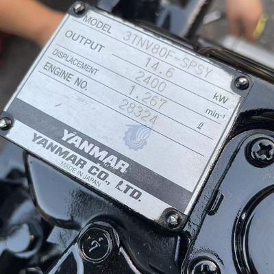 O motor Yanmar 3TNV80 é adequado para máquinas de construção, máquinas agrícolas e máquinas de engenharia