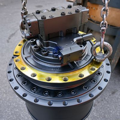 GM70 Final Drive 38Q8-41100 39Q8-40101 39Q8-40100 R290 R300 R340 motor de viagem para peças de escavadeiras Hyundai