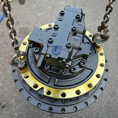 GM70 Final Drive 38Q8-41100 39Q8-40101 39Q8-40100 R290 R300 R340 motor de viagem para peças de escavadeiras Hyundai