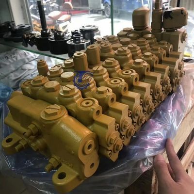 456-1837 CAT 305 306 307E2 308 válvula de controlo principal accionada por motor C2.4 Peças de mini escavadeira hidráulica