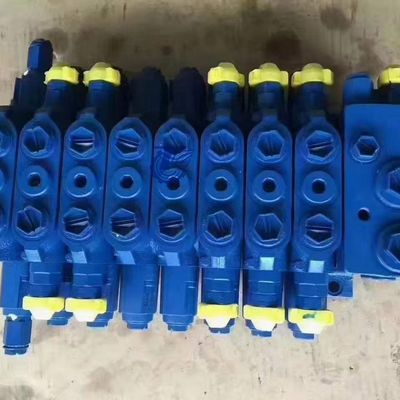 Válvula hidráulica da escavadeira Kobelco SK60C SK60-5 SK70 SK100 SK120 SK120-5 válvula de distribuição da válvula de comando principal
