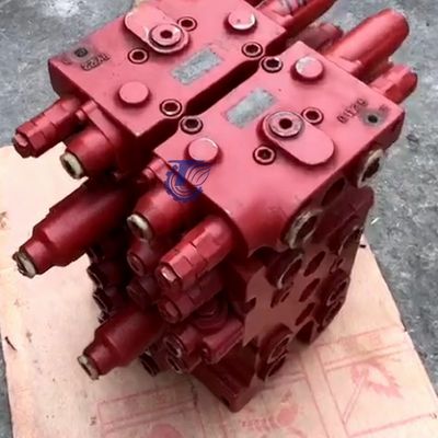 SK130 SK135 SK140-8 Série de válvulas de distribuição de válvulas de comando principal para peças de escavadeiras Kobelco