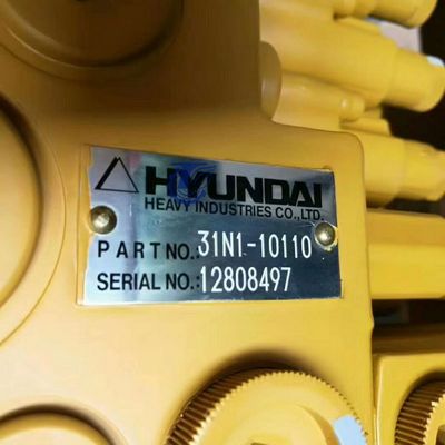31N1-10110 Conjunto de válvula de controlo hidráulico R80-7 para válvula de distribuição da escavadeira Hyundai