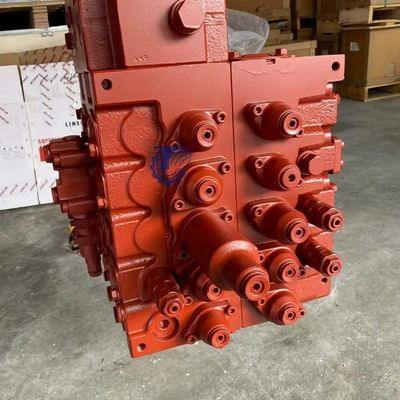 31N6-10110 KPM KMX15RA Para Hyundai R215-7 Montagem de válvula de controlo hidráulica vermelha