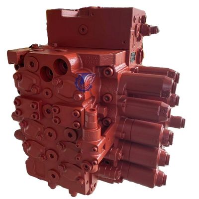 31N6-10110 KPM KMX15RA Para Hyundai R215-7 Montagem de válvula de controlo hidráulica vermelha