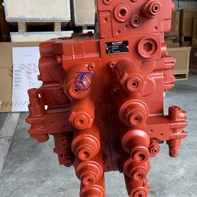 31N6-10110 KPM KMX15RA Para Hyundai R215-7 Montagem de válvula de controlo hidráulica vermelha