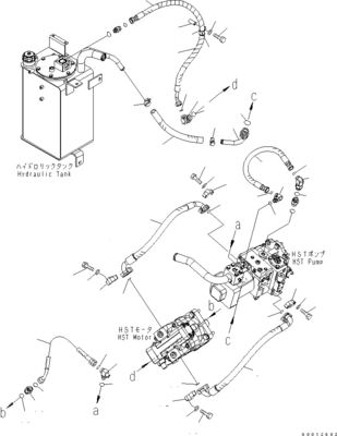 705-52-30960 720-1L-00010 720-1L-04160 720-1L-01010 Para a bomba de pistão hidráulica HST Komatsu WA100-5