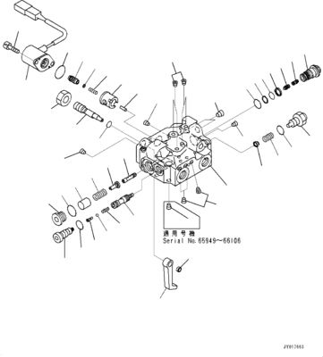 708-1W-00810 708-1W-00860 708-1W-00830 Para Komatsu WA380-6 WA430-6 Bomba de carregador de rodas bomba hidráulica de óleo