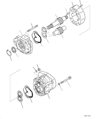 708-1U-00120 708-1U-00140 708-1U-00170 Para Komatsu WA380-6 WA430-6 Bomba hidráulica Bomba de direção