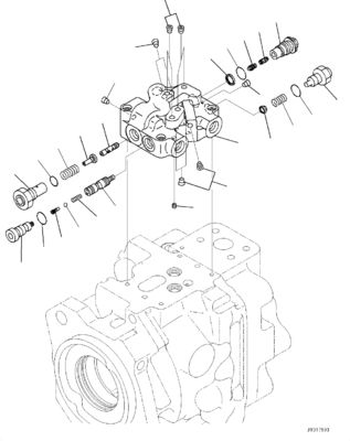 708-1W-00730 708-1W-00731 708-1W-00950 Para Komatsu WA500-6 bomba hidráulica bomba de direção original de alta qualidade