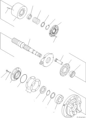 708-2L-00960 708-2L-00961 708-2L-05420 Para Komatsu WA700-3 Bomba Hidráulica Bomba de carregamento original Alta qualidade
