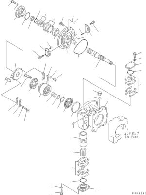 708-2L-00960 708-2L-00961 708-2L-05420 Para Komatsu WA700-3 Bomba Hidráulica Bomba de carregamento original Alta qualidade
