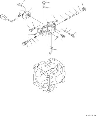 708-1W-00600 708-1S-00910 R7081S00910 R7081W00600 Para Komatsu D475A-5 Bulldozer bomba de ventoinha hidráulica bomba de pistão original