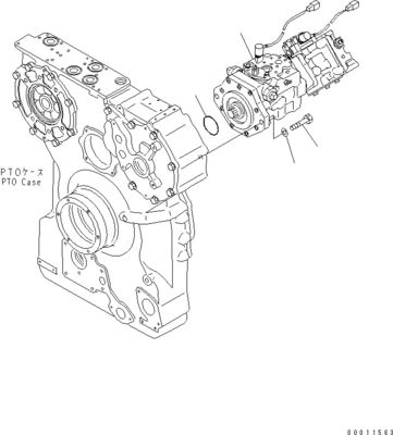 708-1W-00600 708-1S-00910 R7081S00910 R7081W00600 Para Komatsu D475A-5 Bulldozer bomba de ventoinha hidráulica bomba de pistão original