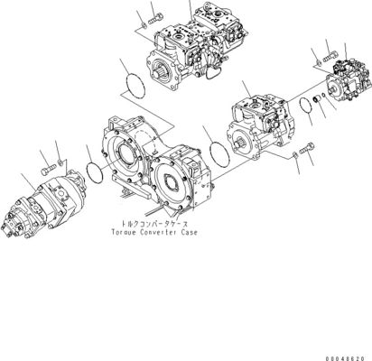 708-2G-00800 708-2G-00801 708-2G-01081 Para carregador Komatsu WA600-6 Bomba hidráulica Bomba de pistão Bomba principal Alta qualidade