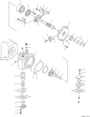 708-2L-00950 708-25-02044 708-2L-00951 708-2L-05420 Para Komatsu WA800-3 WA900-3 BUMPA HIDRAULICA DE CARREGADOR BUMPA MAIN