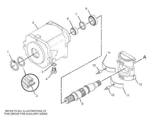 299-5790 20R3400 Para CAT Track D7R II D7R XR HPR135 BUMPA GP-PISTÃO IMPLEMENTO DE STIRE hidráulico BUMPA MAIN mercado de reposição