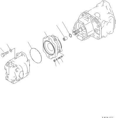 708-1L-00300 R7081L00300 708-1L-01310 708-1L-04010 Para a extintora Komatsu D275AX-5 EQUIPAMENTO DE TRABALHO HIDRAULICO BUMPA Original