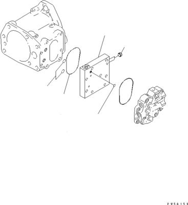 708-1L-00340 708-1L-01340 708-1L-04010 Para a extintora Komatsu D275A-5D EQUIPAMENTO DE TRABALHO HIDRAULICO BUMPA BUMPA MAIN Original
