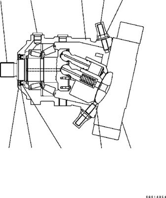 417-18-31201 417-18-31202 417-18-31203 Para a Komatsu RODELLOADER WA200-5 WA200PT-5 Motor hidráulico HST BUMPA