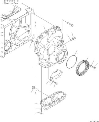 154-27-00353 154-27-00352 154-27-00351 Excavadora Final Drive Para Bulldozer Komatsu D85EX-15 D85MS-15