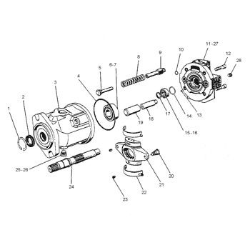1094197 109-4197 CA1094197 0R7472 Para o CAT 990 844 Carregador de rodas bomba hidráulica principal bomba de pistão bomba de pistão bomba ASSY bomba GP-PISTON mercado pós-venda de alta qualidade original