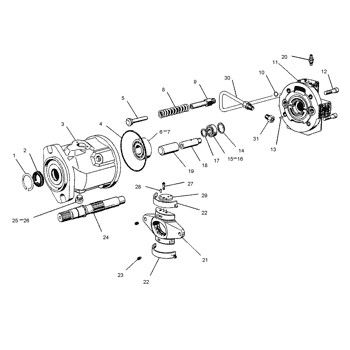 1126564 CA1126564 112-6564 Para o CAT 416C 426C 428C 436C 438C Carregador de retroescavadeira bomba hidráulica principal bomba de pistão bomba ASSY bomba GP-PISTON mercado de retalho de alta qualidade original