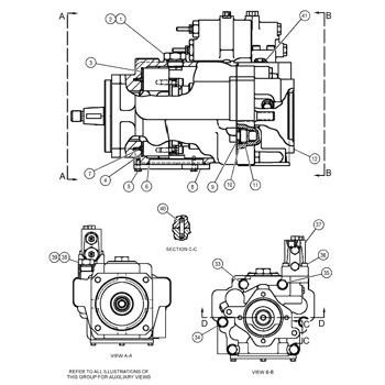 1243027 CA1243027 124-3027 0R7666 Para CAT 140G 130G 160G 12G Motor Grader Hidráulica Bomba Principal Bomba de pistão Bomba de pistão Bomba ASSY Bomba GP-PISTON mercado de retalho Alta qualidade Original