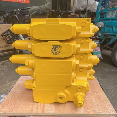 709-12-11808 709-12-11800 709-12-11802 709-12-11803 Para Komatsu WA800-3E0 WA900-3 WD900-3 RADIO-CARRADORES Válvulas de controlo hidráulico-principal Peças de maquinaria de construção Pós-venda Alta qualidade Original