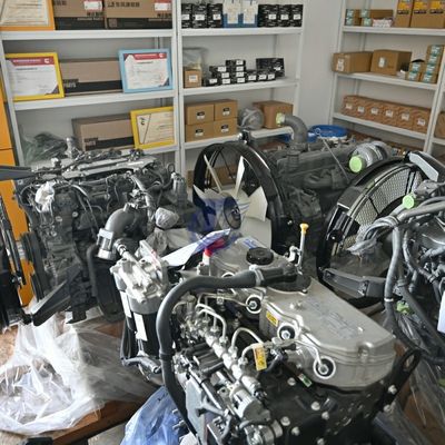 Novo motor ISUZU original 4JJ1 motor diesel para Hitachi SANY Sumitomo Excavator peças