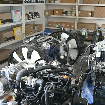 Novo motor ISUZU original 4JJ1 motor diesel para Hitachi SANY Sumitomo Excavator peças