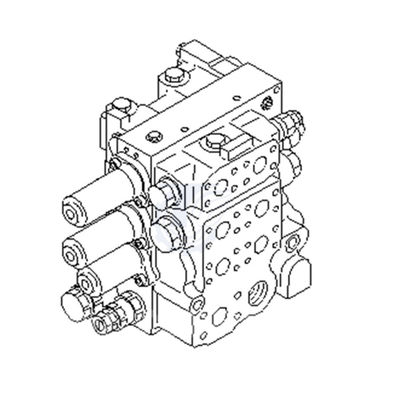 723-63-12101 723-63-12100 723-63-11104 válvula hidráulica de controlo principal para Komatsu D65E D65E-12 D85E D85ESS Excavadora peças de carregador de rodas mercado pós-venda original