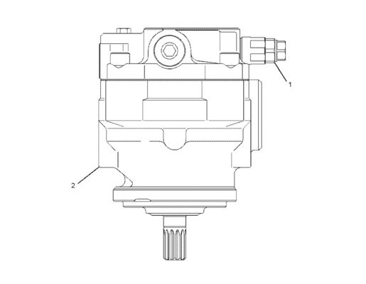REBUILT Dispositivo de bomba hidráulica para Caterpillar 349E 352F 349E L 349E L HVG 349E L VG 349F L Partes de escavadeira